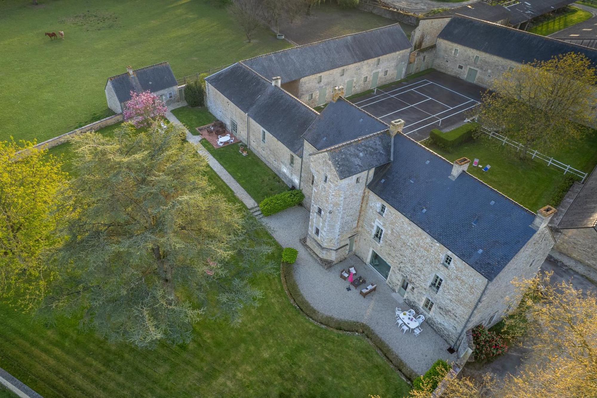 Chateau De Monceaux 5Mn De Bayeux Proche Mer 외부 사진